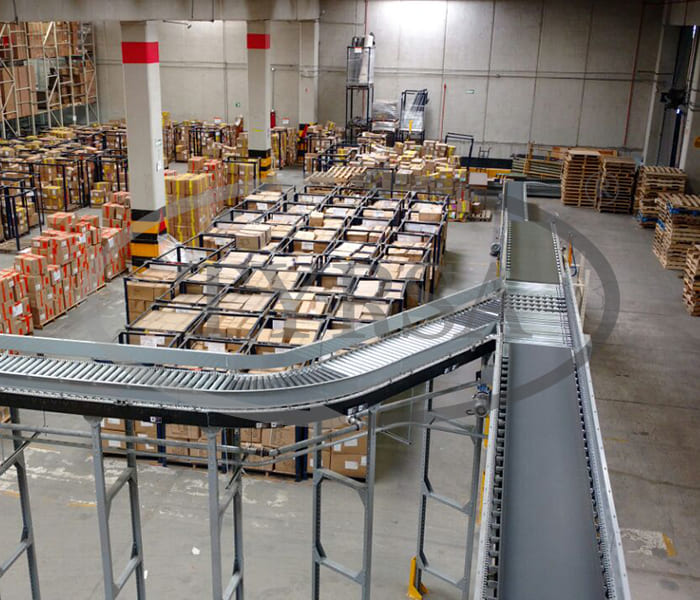 Aplicaciones de los Transportadores con Sorters